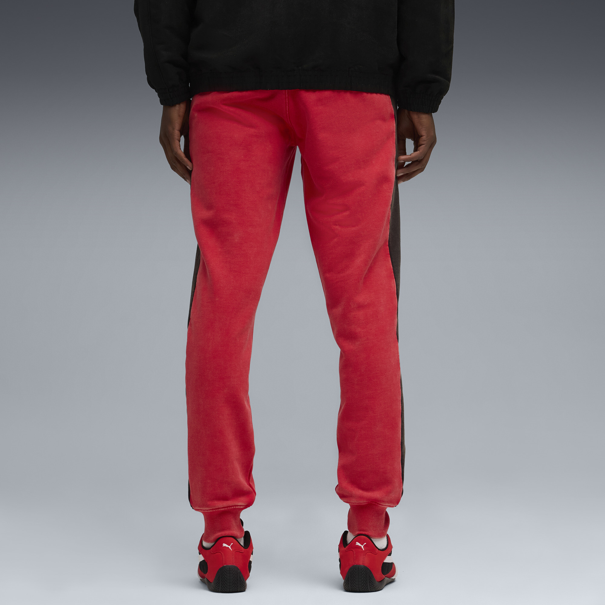 PUMA Scuderia Ferrari T7 broek voor Heren, Rood, Maat S thumbnail 3