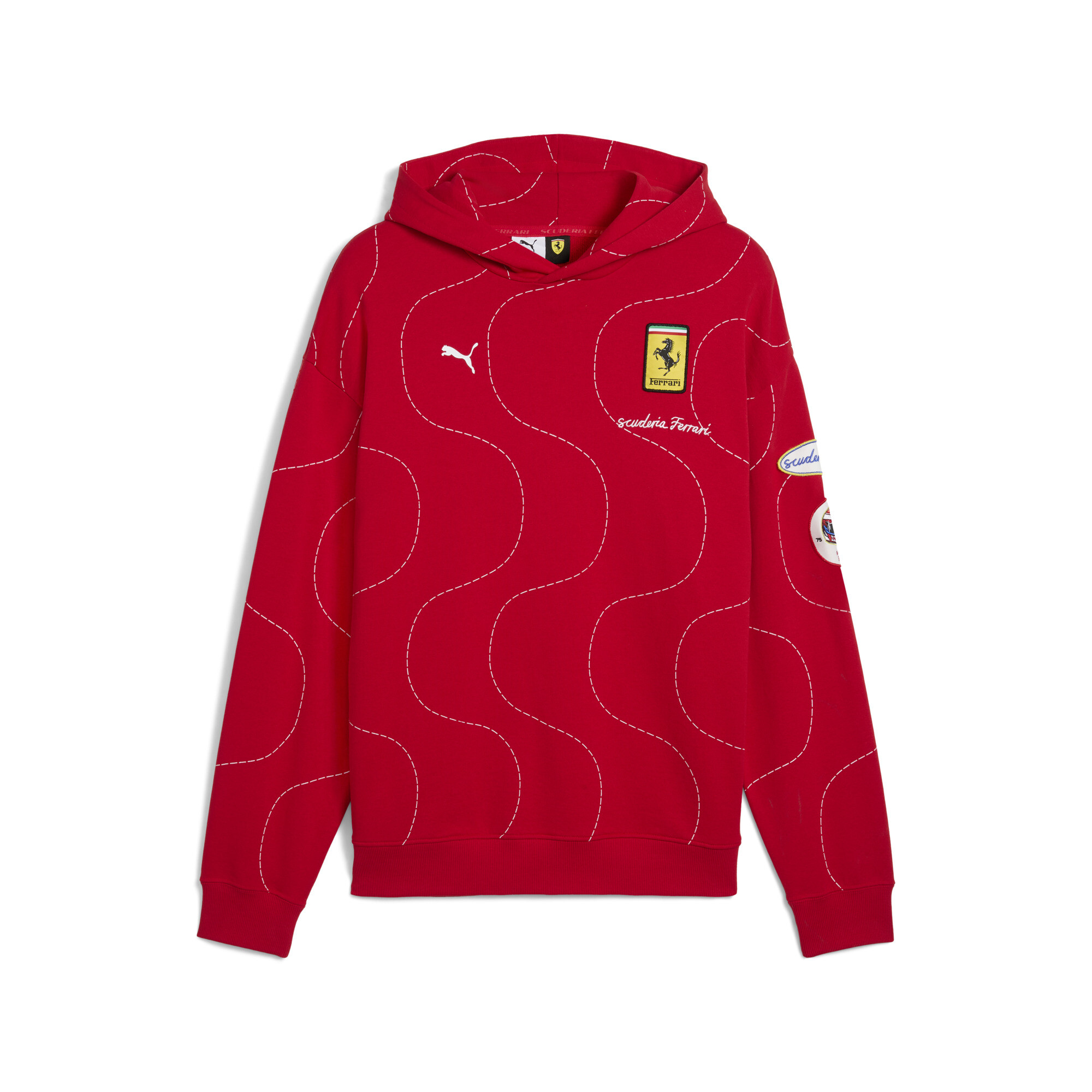 PUMA Scuderia Ferrari HP Monza hoodie voor Heren, Rood, Maat XL thumbnail 3