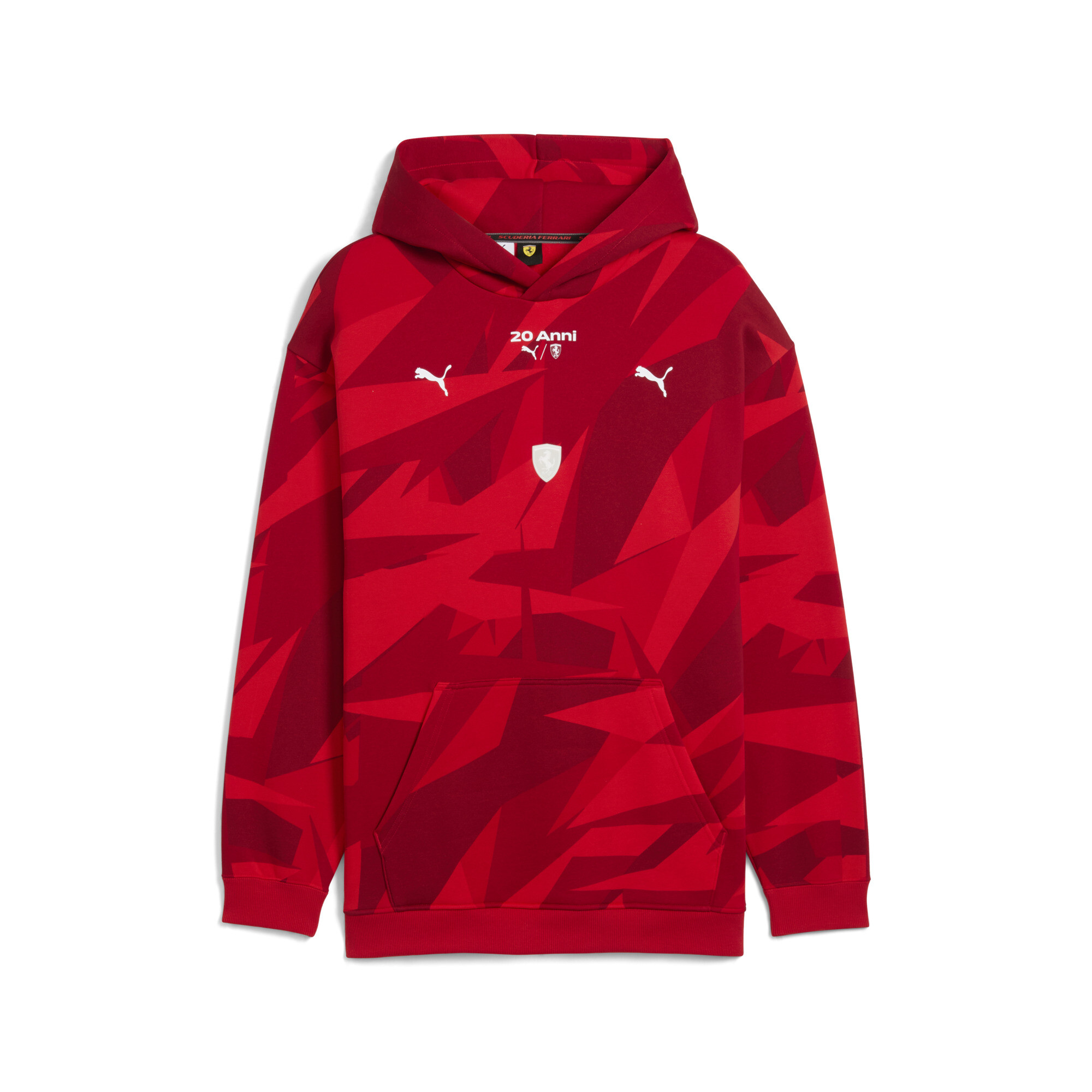 PUMA Scuderia Ferrari HP 20 Years of Rood hoodie voor Heren, Maat XXL