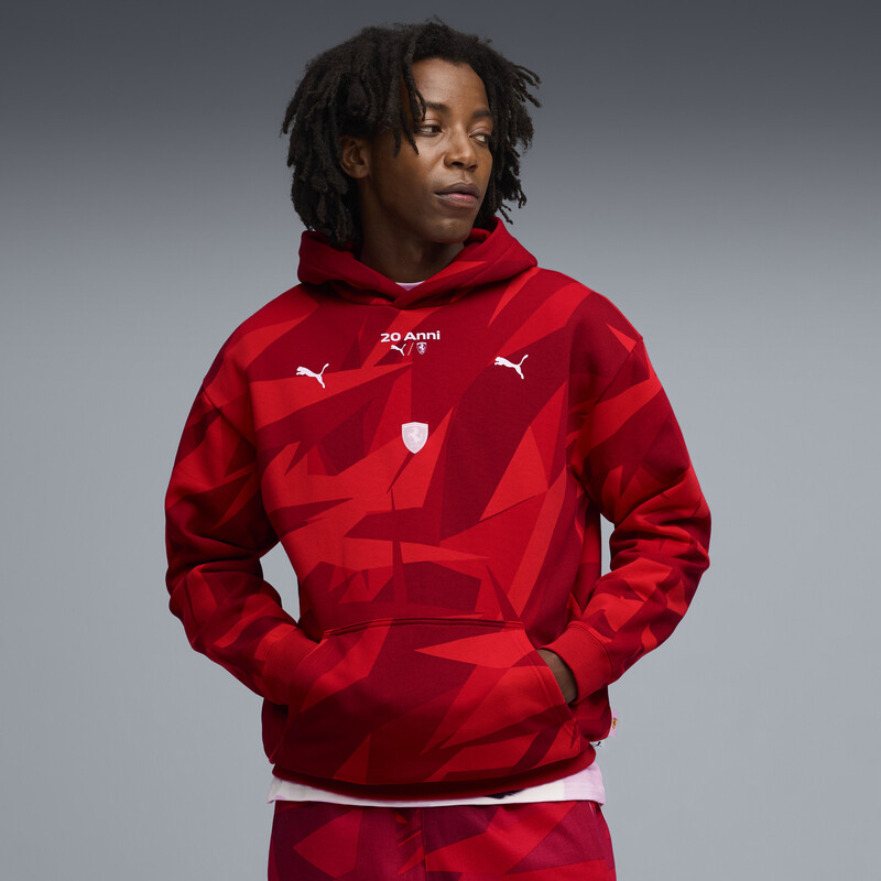 

Men's PUMA Ferrari 20 Years Of Red Mosaic Hoodie