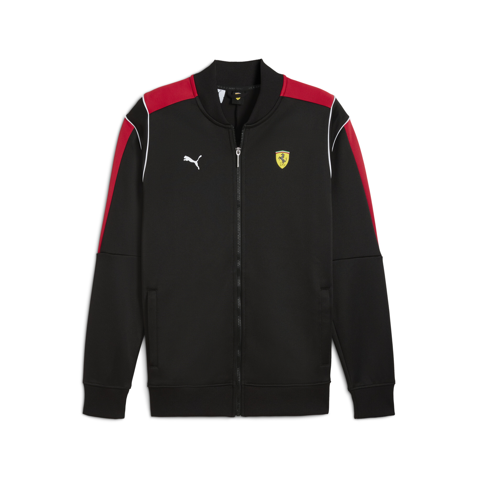 PUMA Scuderia Ferrari MT7 trainingsjack voor Heren, Zwart, Maat XXL thumbnail 3