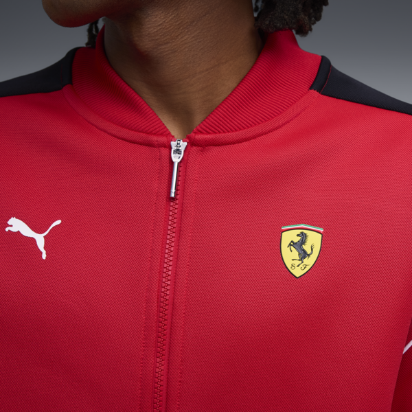 Scuderia Ferrari MT7 Track Jacket Men, Rosso Corsa, large-ZAF