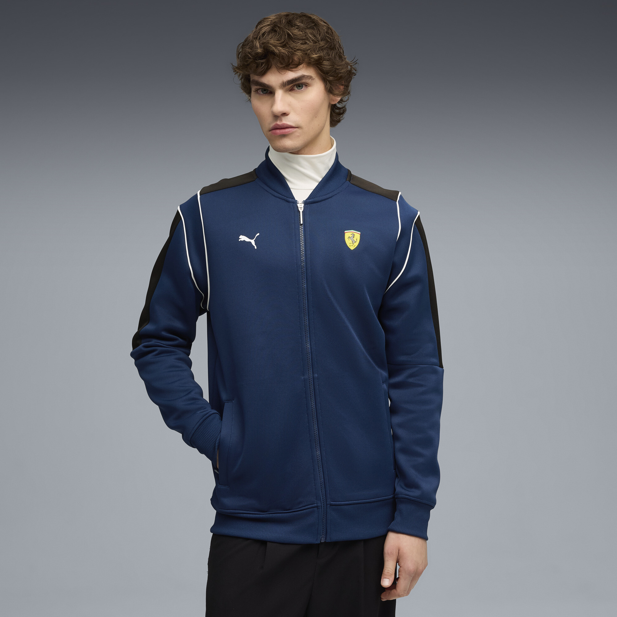 Куртка Scuderia Ferrari MT7 Track Jacket Men | Колір: Синій