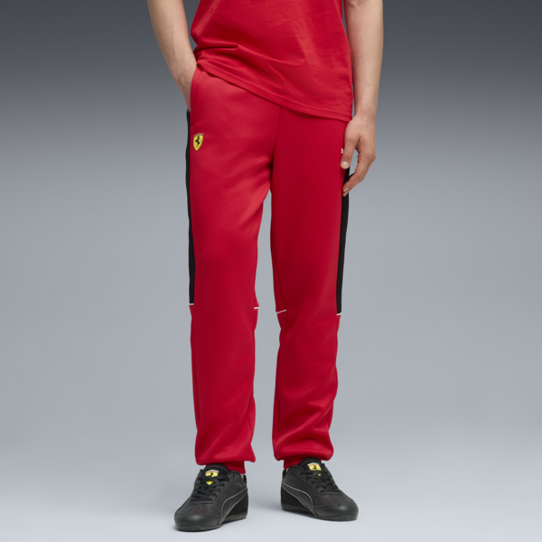 Scuderia Ferrari MT7 Track Pants Men, Rosso Corsa, large-ZAF