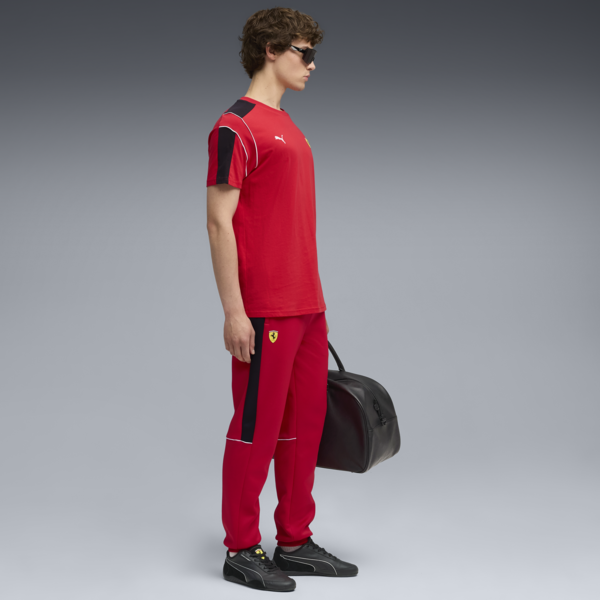 Scuderia Ferrari MT7 Track Pants Men, Rosso Corsa, large-ZAF