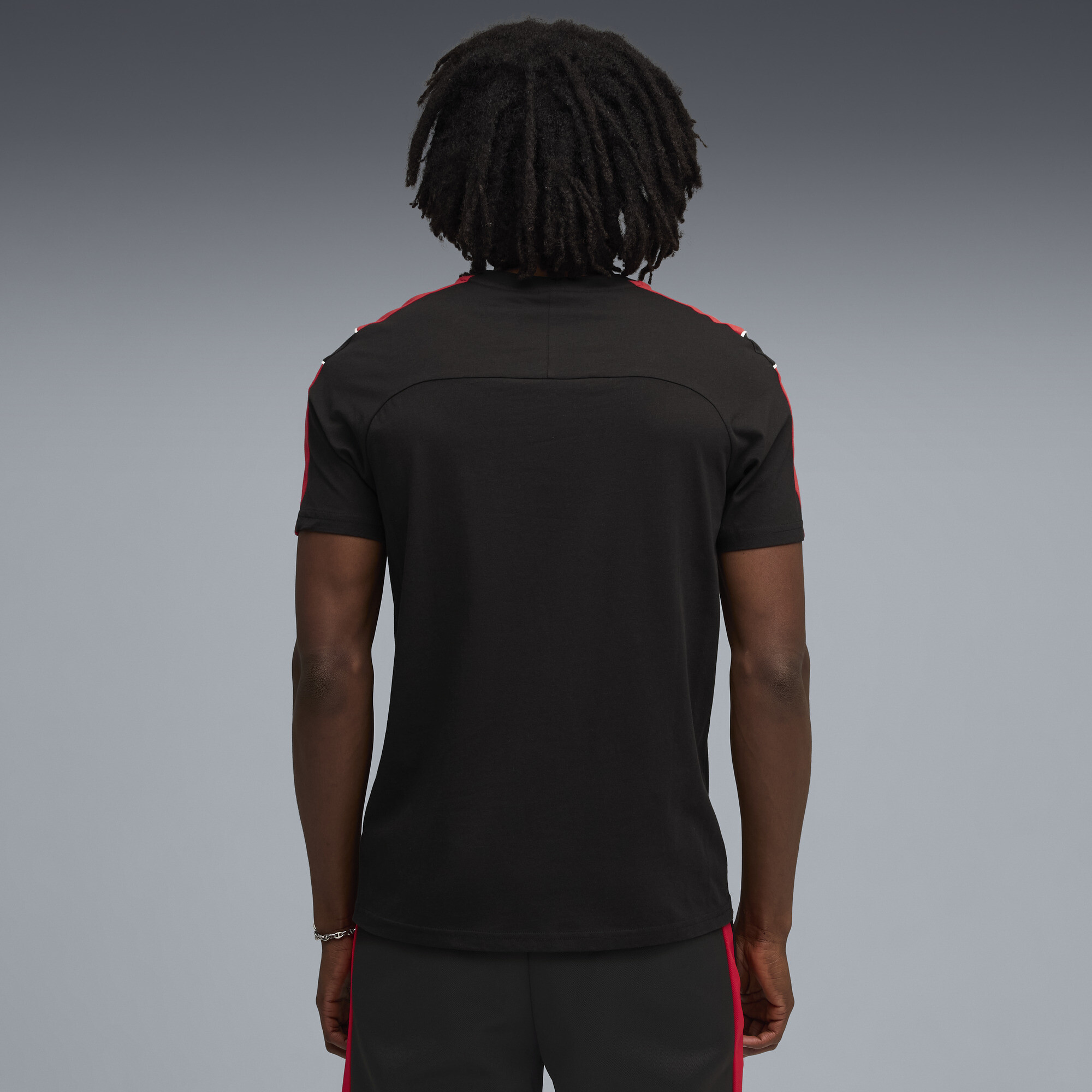 PUMA Scuderia Ferrari MT7+ T-shirt voor Heren, Zwart, Maat M thumbnail 3