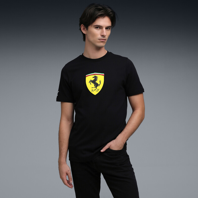 

Men's PUMA Ferrari Cotton Colored Shield Tee