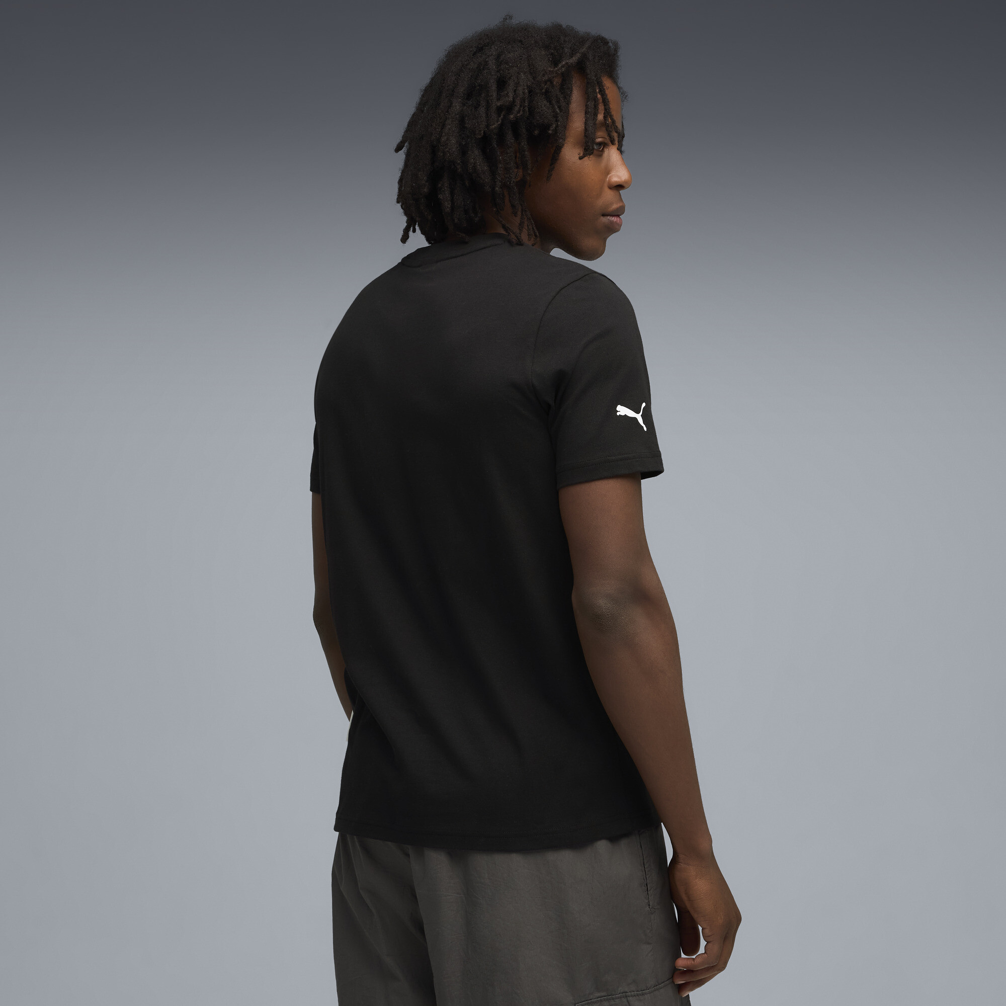 PUMA Scuderia Ferrari Sportswear ColouRood Shield T-shirt voor Heren, Zwart, Maat L thumbnail 3