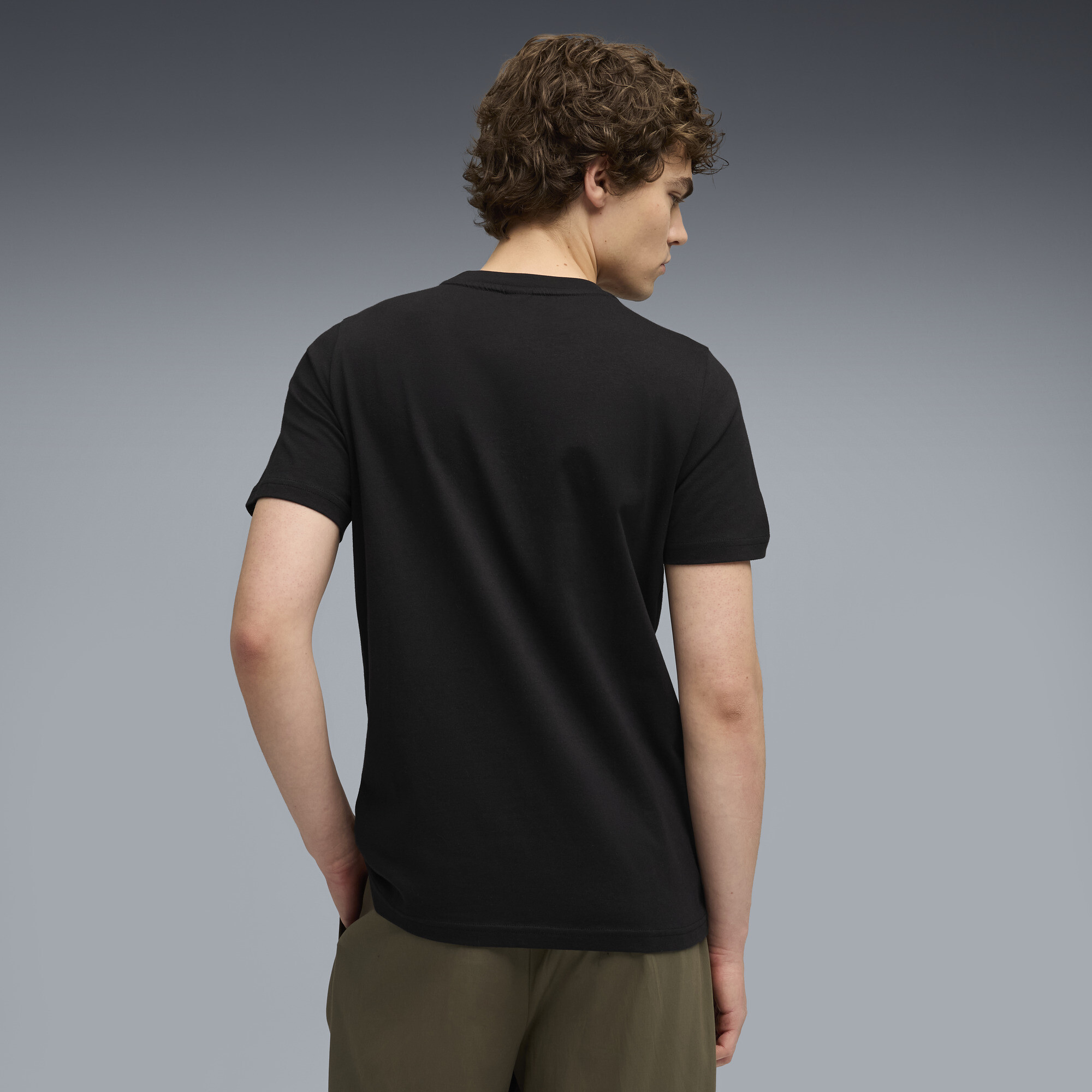 PUMA Scuderia Ferrari Sportswear Tonal Shield T-shirt voor Heren, Zwart, Maat L thumbnail 3