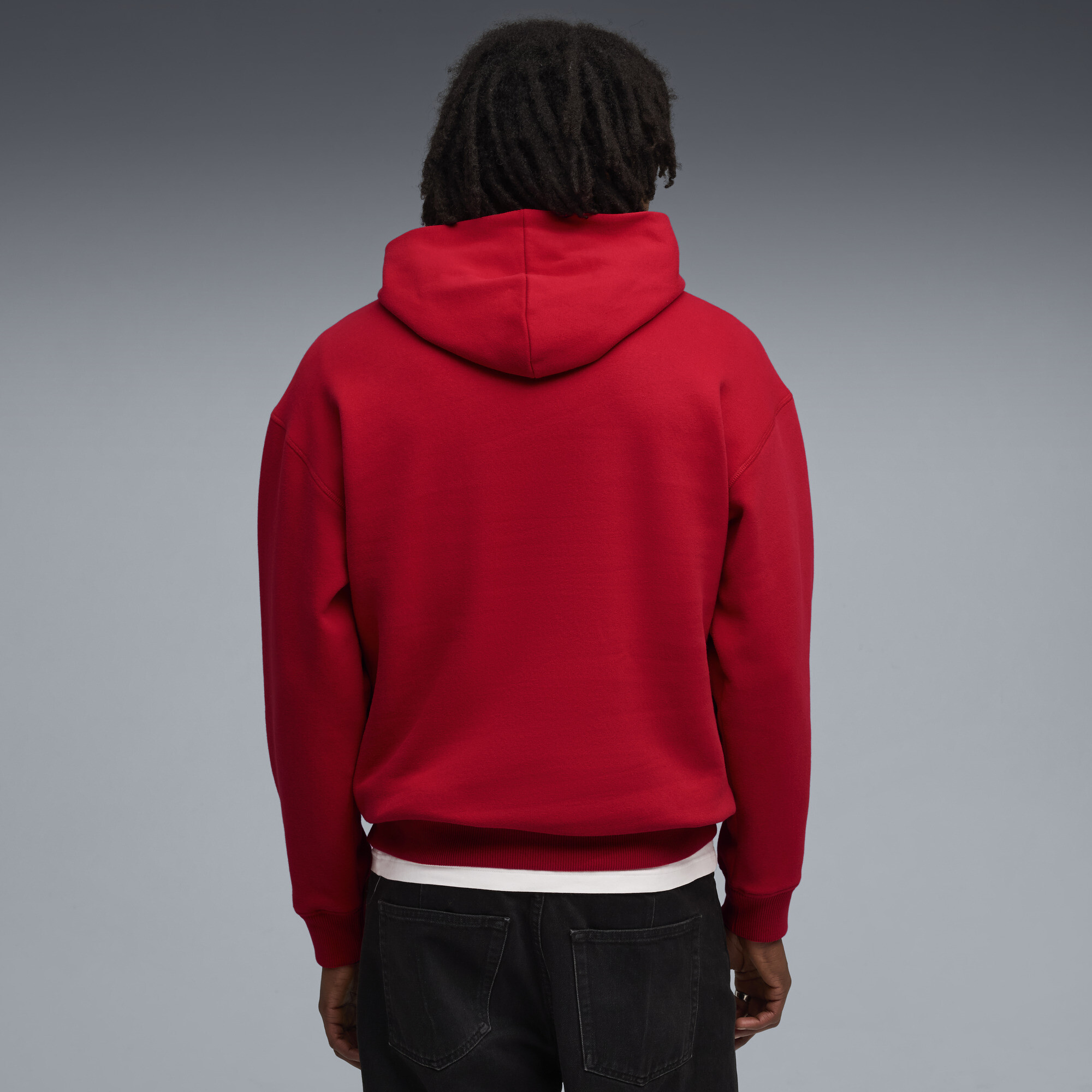 PUMA Scuderia Ferrari Sportswear Shield hoodie voor Heren, Rood, Maat 4XL thumbnail 3