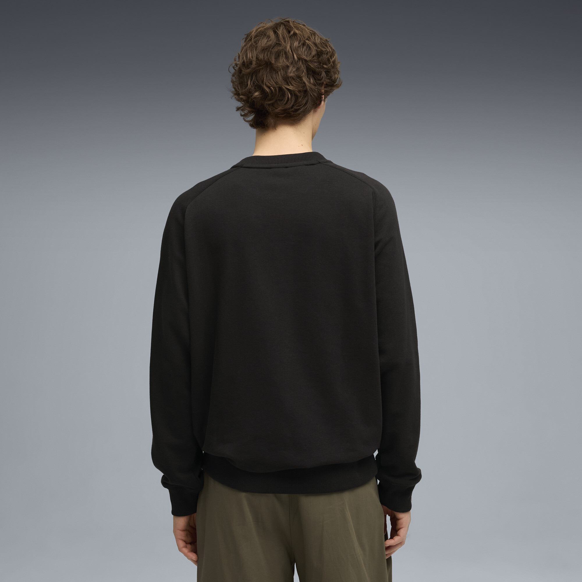 PUMA Scuderia Ferrari Sportswear Shield trui met ronde hals voor Heren, Zwart, Maat 3XL thumbnail 3