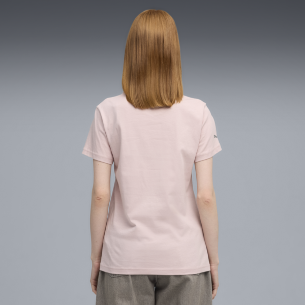 Scuderia Ferrari Sportswear Tonal Shield Tee Women, Mauve Mist, large-ZAF
