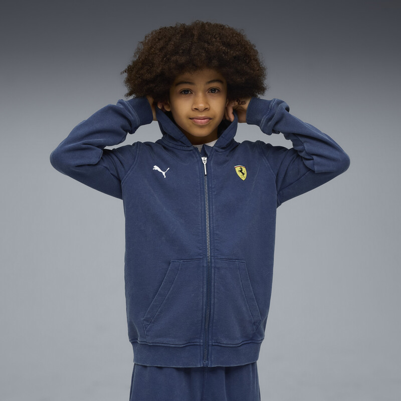 

PUMA Ferrari Kids’ Hooded Full Zip Sweat Jacket