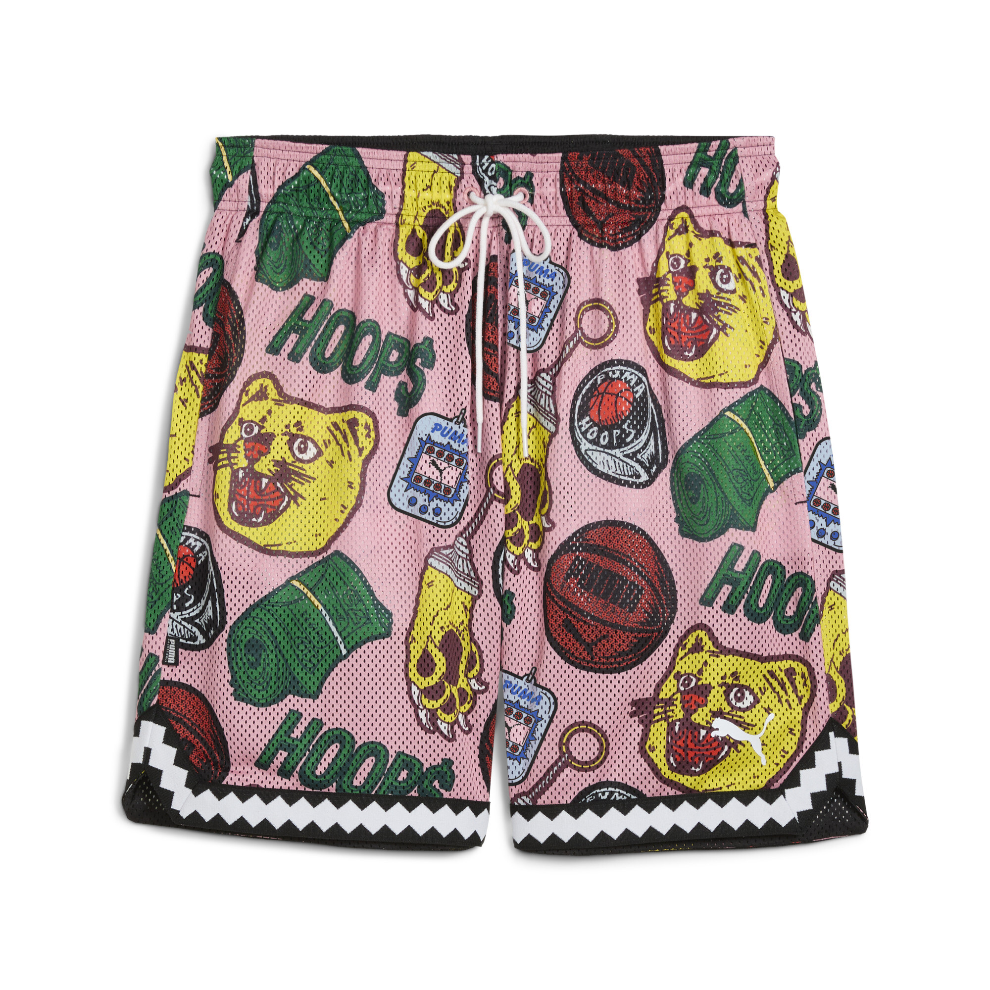 PUMA Commissioner Dylan omkeerbare short voor Heren, Zwart, Maat 3XL thumbnail 3