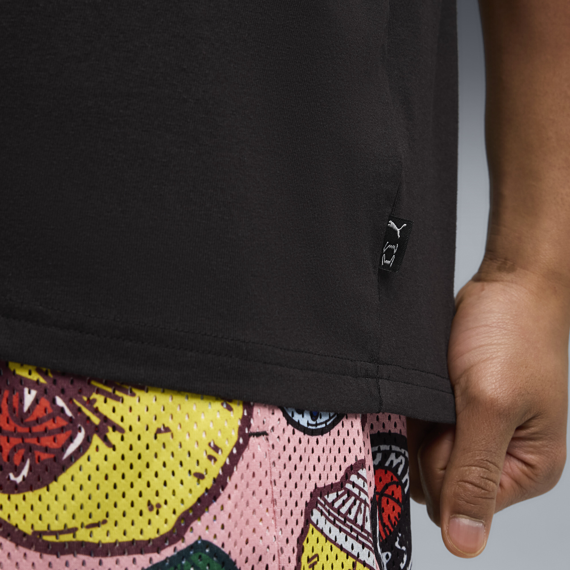 PUMA Commissioner Dylan T-shirt IV voor Heren, Zwart, Maat 3XL thumbnail 4