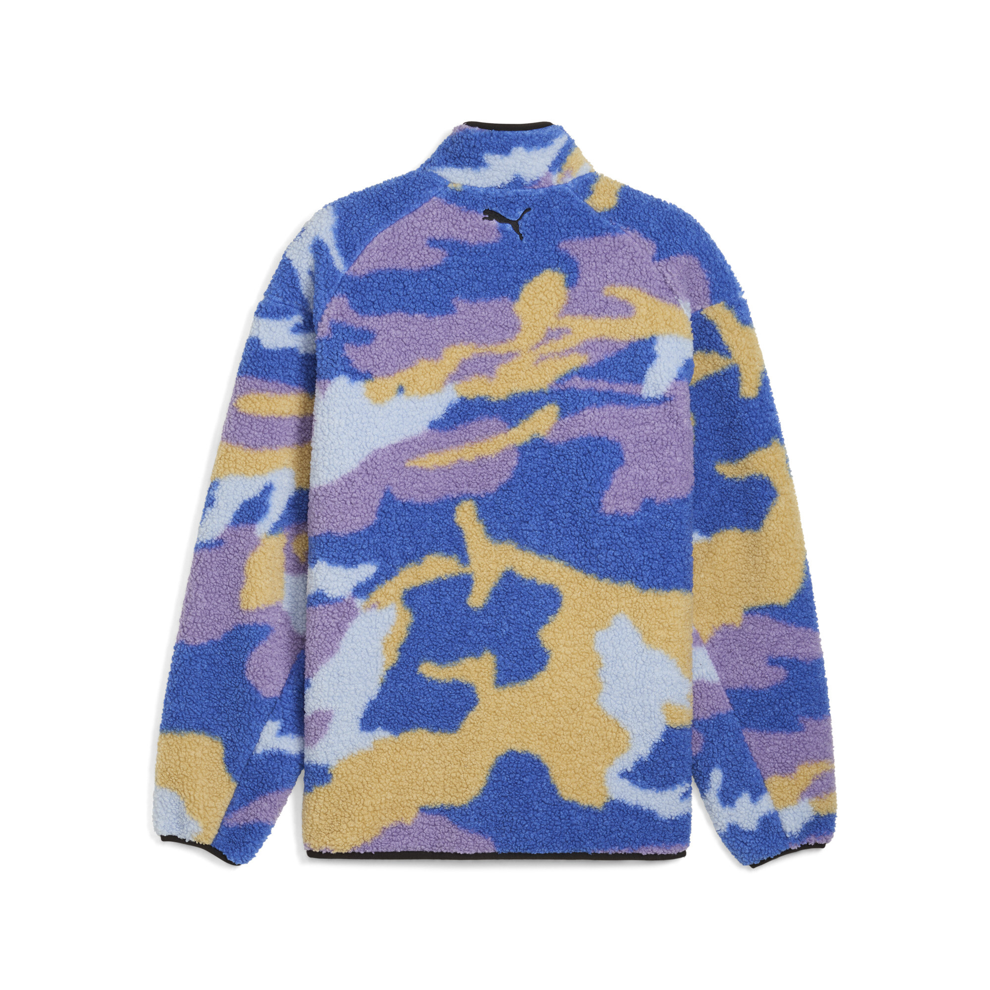 PUMA Commissioner Dylan jack van poolfleece voor Heren, Grijs, Maat 3XL thumbnail 2