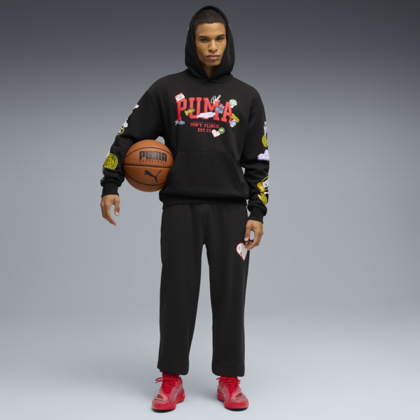 HooperHotline Hoodie Men, PUMA Black, large-MEX