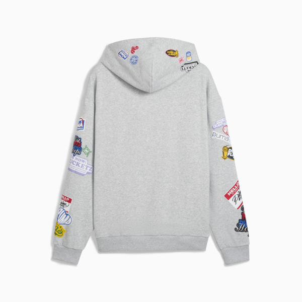HooperHotline Hoodie Men, Light Gray Heather, large-MEX