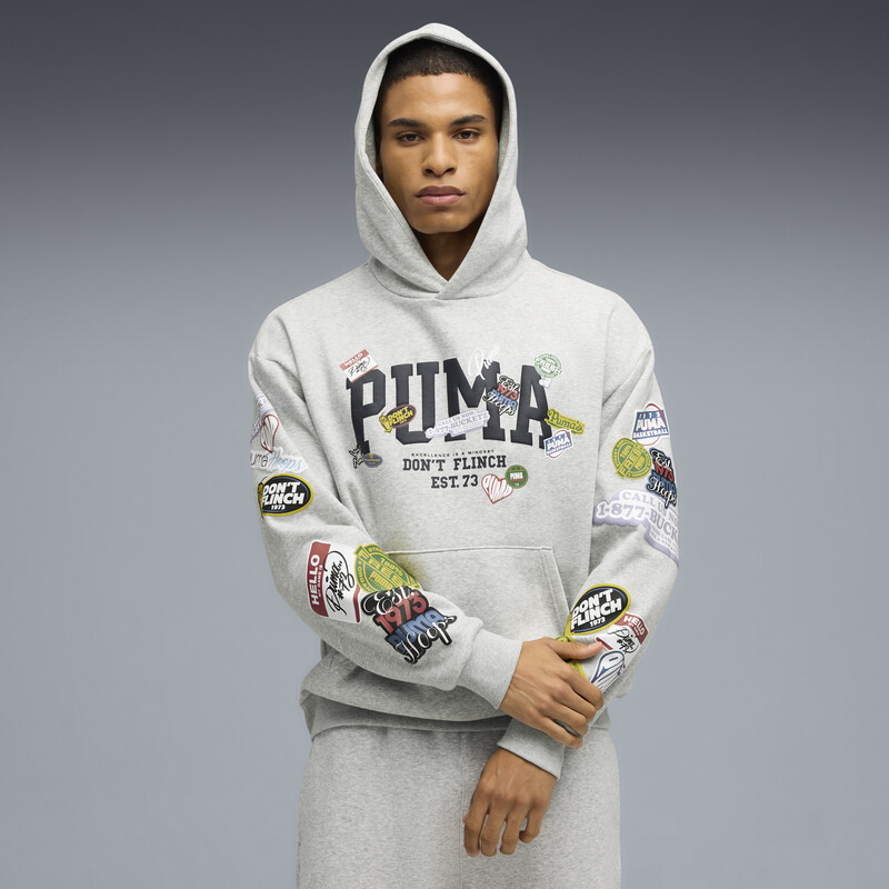 

Men's PUMA HOOPERS HOTLINE Cotton Pullover Hoodie