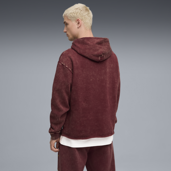 Points In The Paint Hoodie Men, Ruby Shimmer, large-MEX