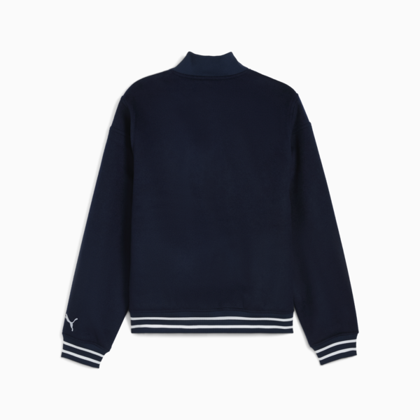 Chamarra HooperHotline Varsity para hombre, PUMA Navy, large-MEX
