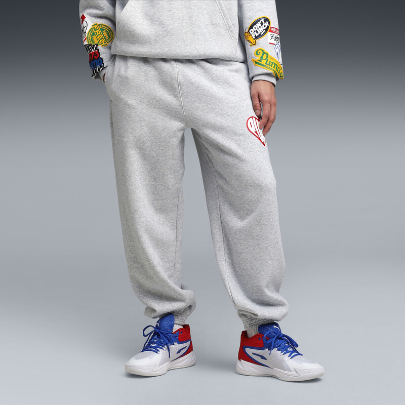 Men's PUMA HOOPERS HOTLINE Relaxed Fleece Sweatpant