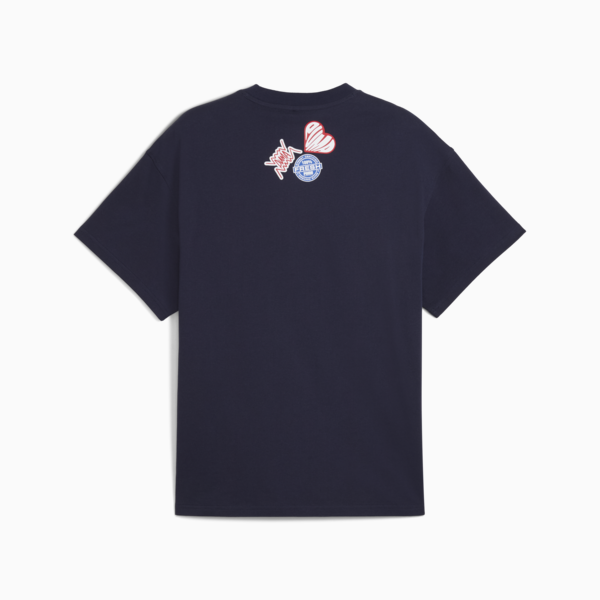 HooperHotline Tee II Men, PUMA Navy, large-MEX