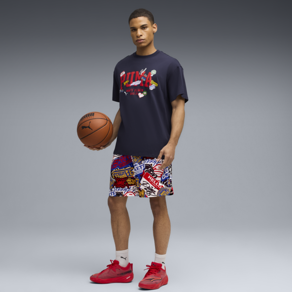HooperHotline Tee II Men, PUMA Navy, large-MEX