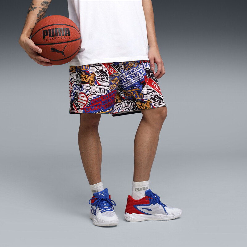

Men's PUMA HOOPERS HOTLINE Men’s Printed 7" Basketball Shorts