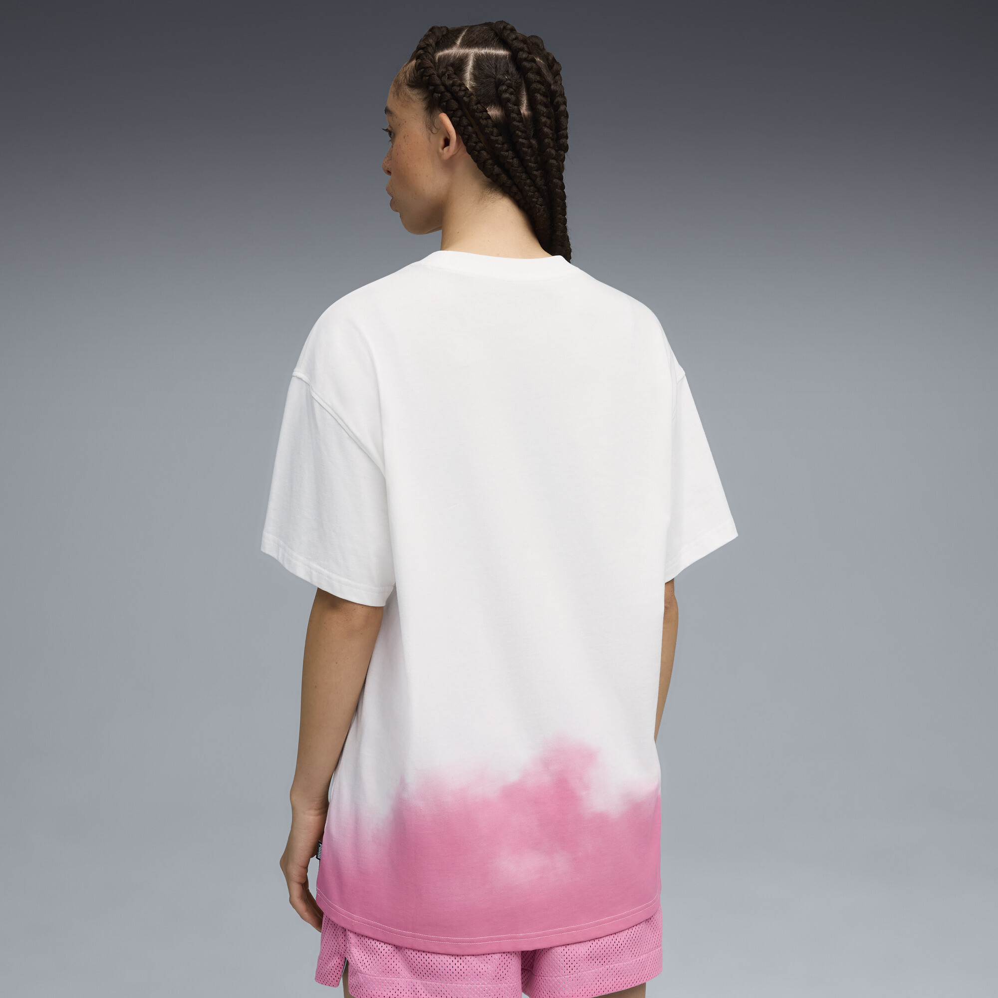 PUMA Shooting Stars Oversized T-shirt III uniseks, Wit, Maat 4XL thumbnail 5