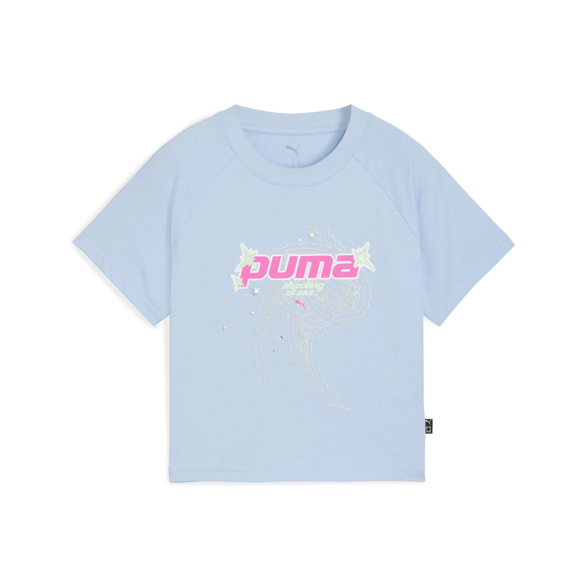PUMA Shooting Stars Baby Tee voor Dames, Maat L thumbnail 3