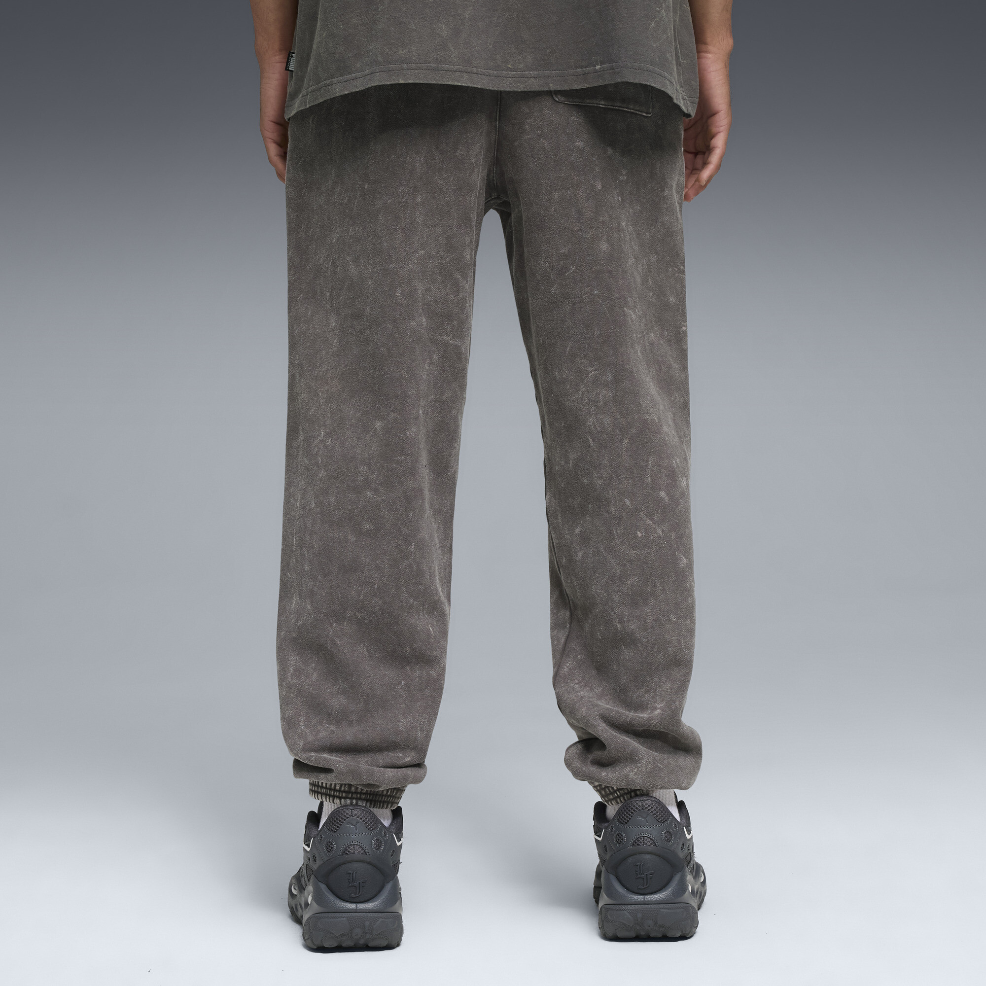 PUMA Hoopocalypse uniseks sweatpant, Grijs, Maat XS thumbnail 5