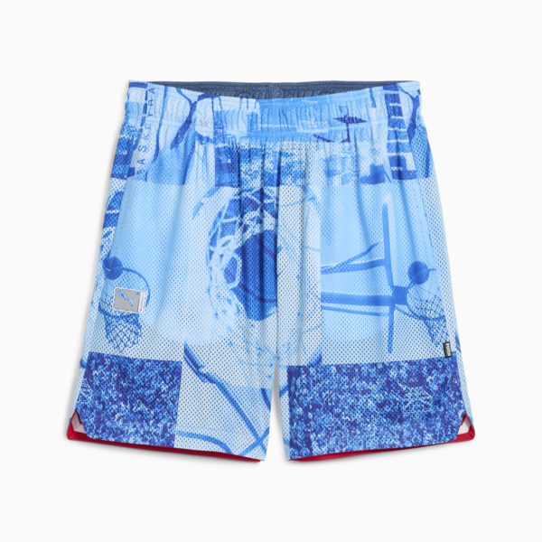 Shorts reversibles Hooptopia para hombre, Dark Indigo-AOP, large-MEX