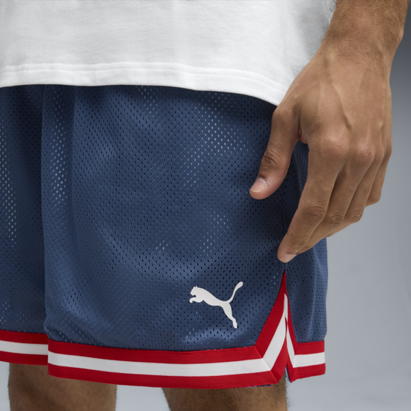 Shorts reversibles Hooptopia para hombre, Dark Indigo-AOP, large-MEX