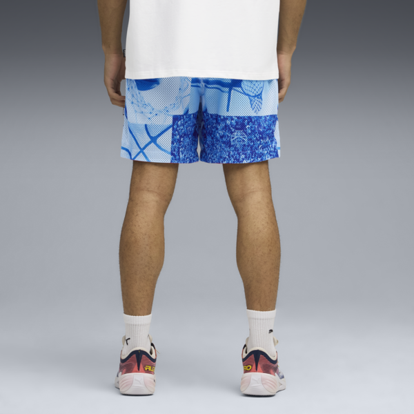 Shorts reversibles Hooptopia para hombre, Dark Indigo-AOP, large-MEX