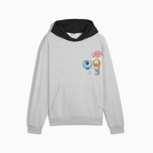 Hooptopia Graphic Hoodie Men, Light Gray Heather, large-ZAF