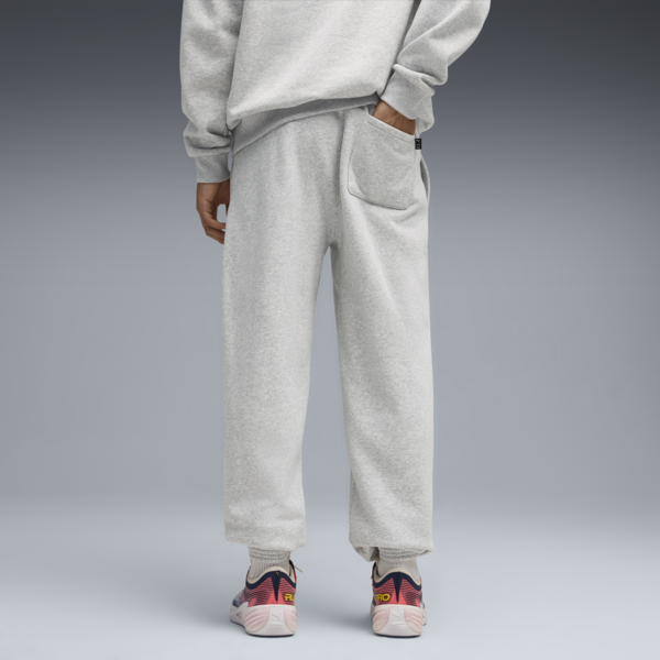 Hooptopia Graphic Sweatpants Men, Light Gray Heather, large-ZAF