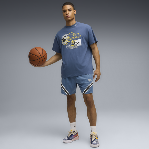 Hooptopia FHWL Tee Men, Dark Indigo, large-ZAF