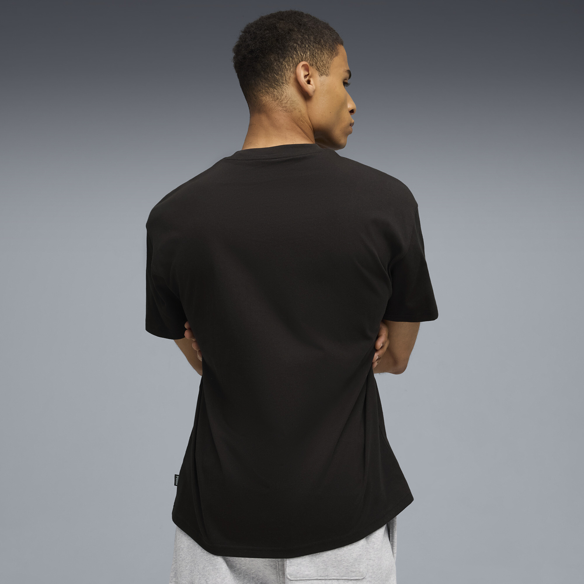 PUMA Hooptopia Hoopray Vision T-shirt voor Heren, Zwart, Maat XXS thumbnail 5