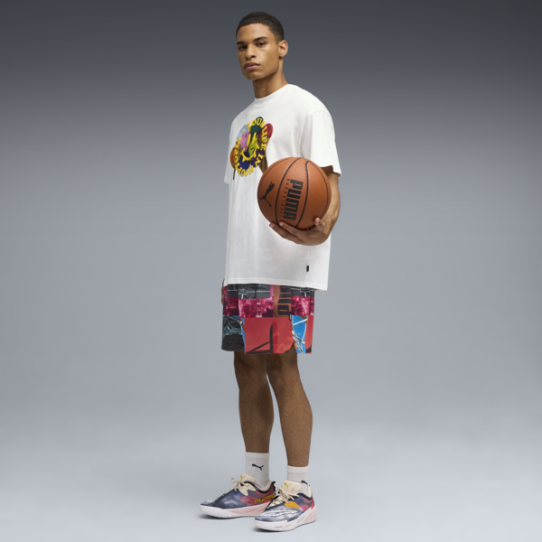 Hooptopia Is Life Tee Men, PUMA White, large-ZAF