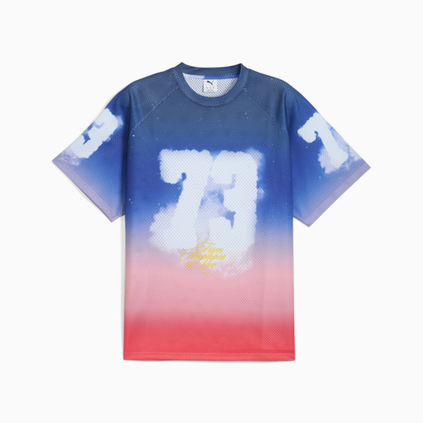 Hooptopia Sunset Hoops Jersey Men, Persian Blue-AOP, large-ZAF