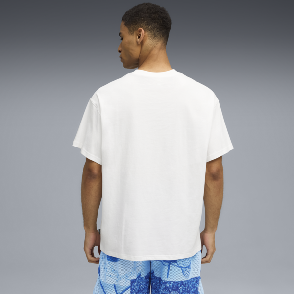Hooptopia Hooptopian Health Tee Men, PUMA White, large-ZAF