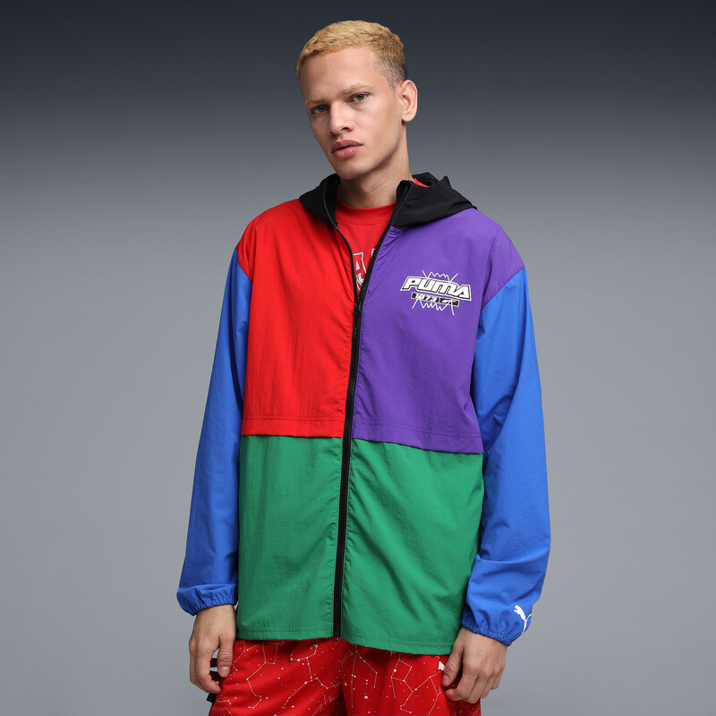

Men's PUMA HOOPAVERSE Relaxed Windbreaker Jacket