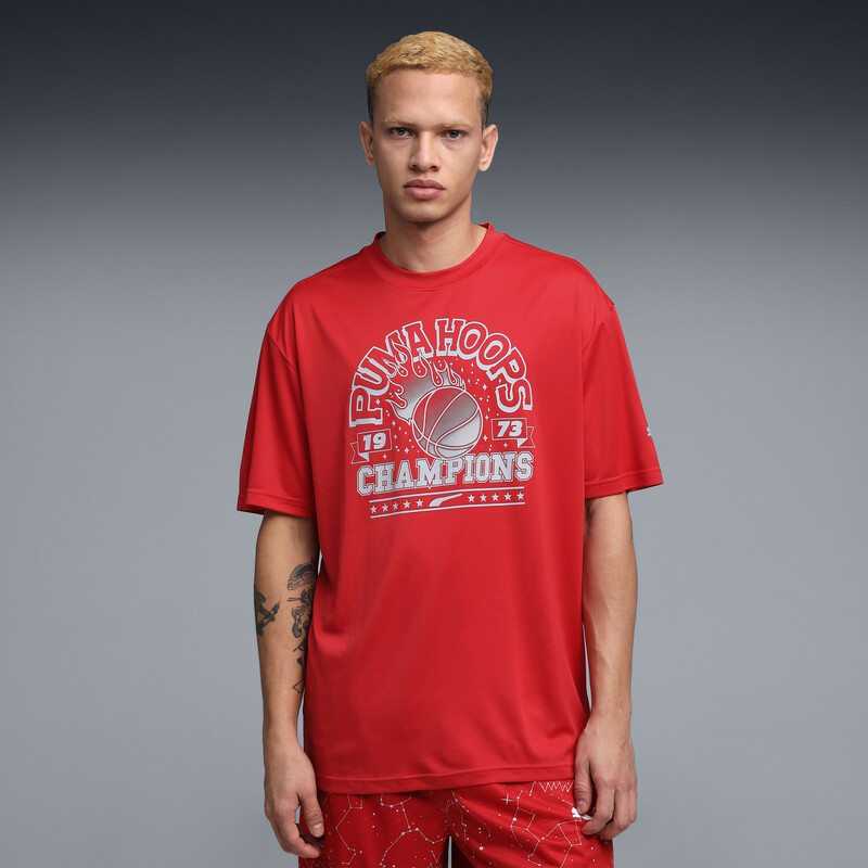 Men's PUMA Hoopaverse Men’s Moisture-Wicking Basketball Tee