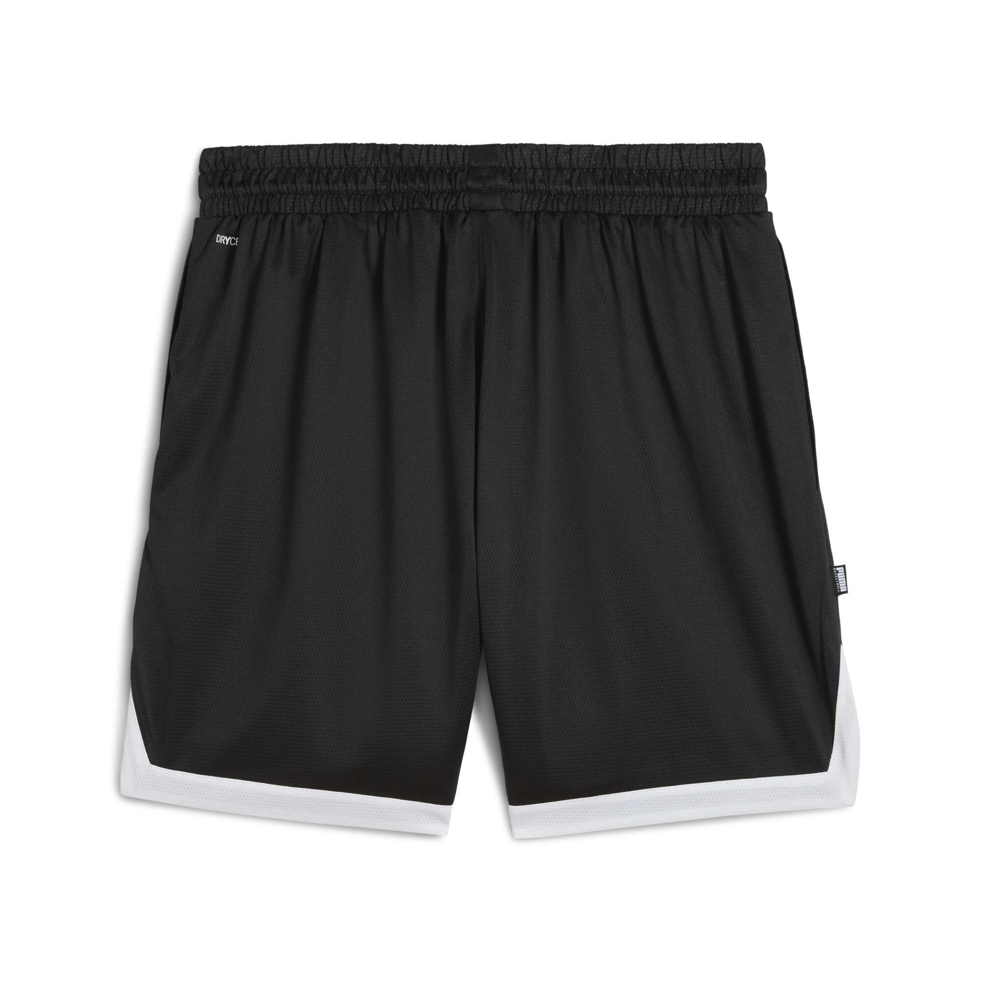 PUMA Hoopaverse basketbalshort van mesh voor Heren, Zwart, Maat XL thumbnail 2