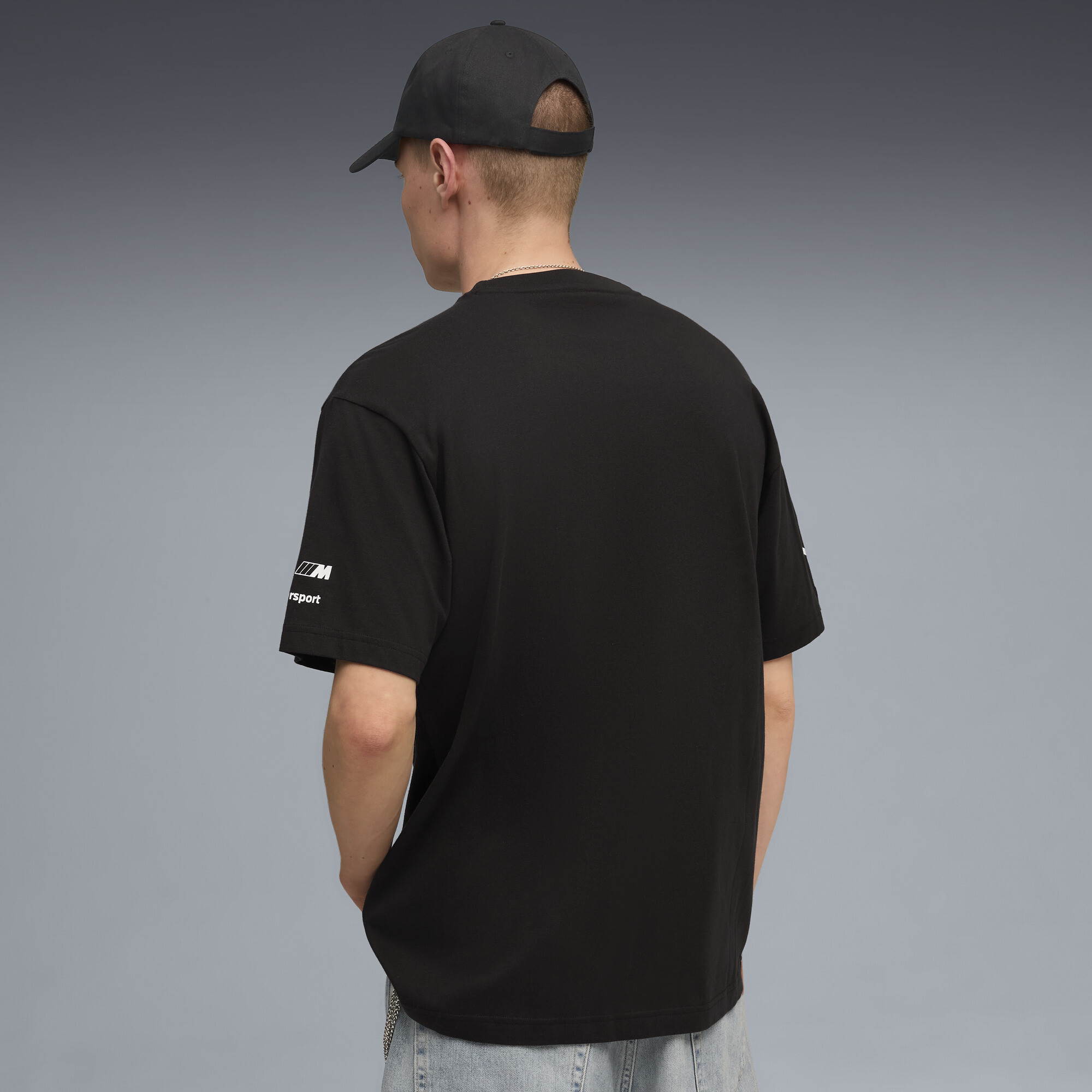 PUMA BMW M Motorsport Bold Graphic T-shirt voor Heren, Zwart thumbnail 5