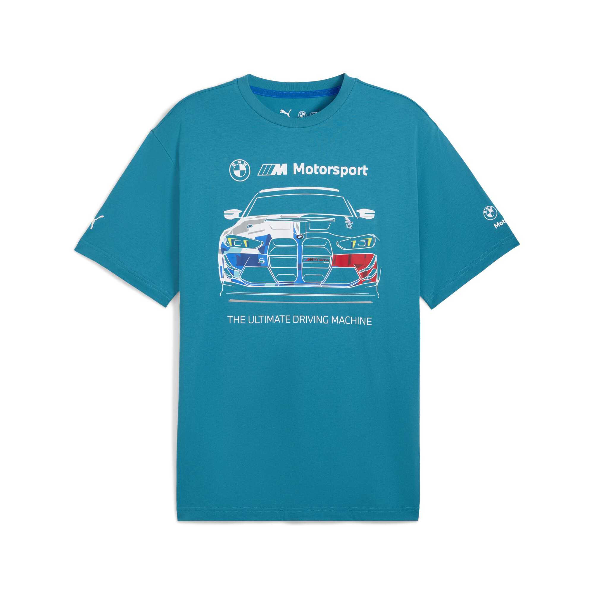 PUMA BMW M Motorsport Bold Graphic T-shirt voor Heren, Blauw, Maat XL thumbnail 3