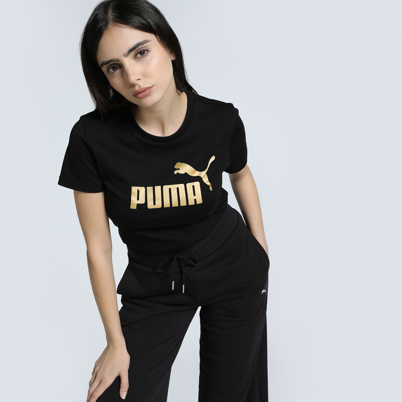 

Women's PUMA METALLIC No.1 Logo Tee