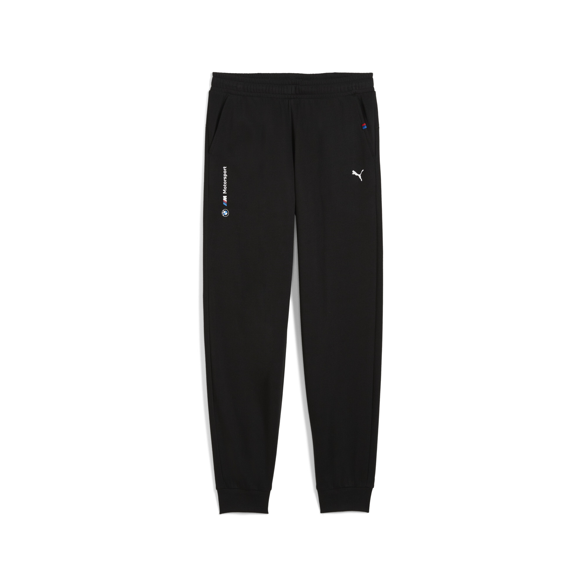 PUMA BMW M Motorsport Essentials broek, Zwart, Maat 15-16Y thumbnail 3