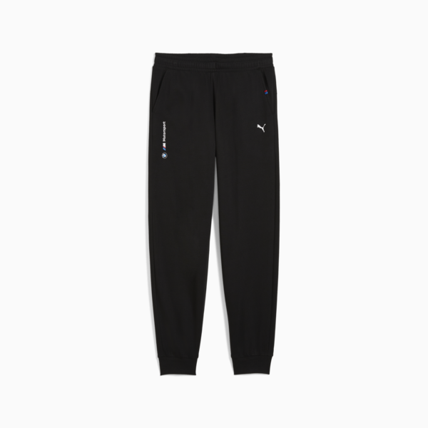BMW M Motorsport Essentials Pants Youth, PUMA Black, large-ZAF